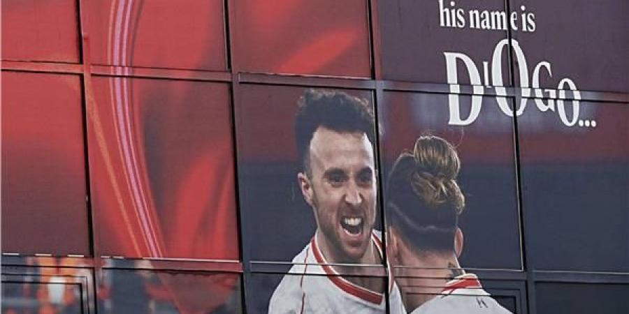 ليفربول يضع جدارية جديدة لـ جوتا خارج ملعب أنفيلد - الكويت الاخباري
