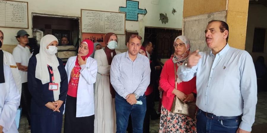 نائب وزير الصحة يتفقد مستشفى حلوان العام ومركز أطلس - الكويت الاخباري
