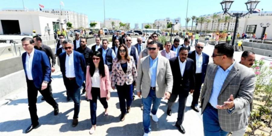 جولة تفقدية ل5 وزراء ومحافظ مطروح في المدينة التراثية بالعلمين الجديدة - الكويت الاخباري
