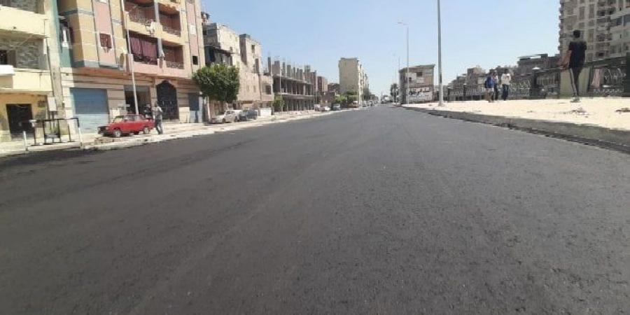 لتحقيق السيولة المرورية.. استكمال رصف طريق الكورنيش بدمنهور بتكلفة 25 مليون جنيه - الكويت الاخباري