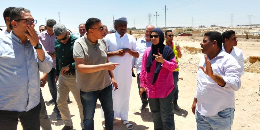 تفاصيل جولة رئيس جهاز الشيخ زايد في أكبر مشروع مياه بالمدينة - الكويت الاخباري