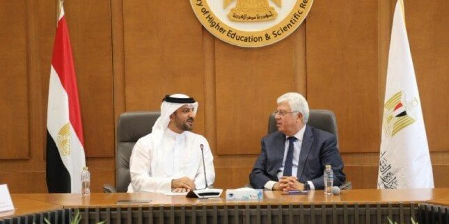 وزير التعليم العالي يبحث سبل التعاون مع نائب حاكم الشارقة - الكويت الاخباري