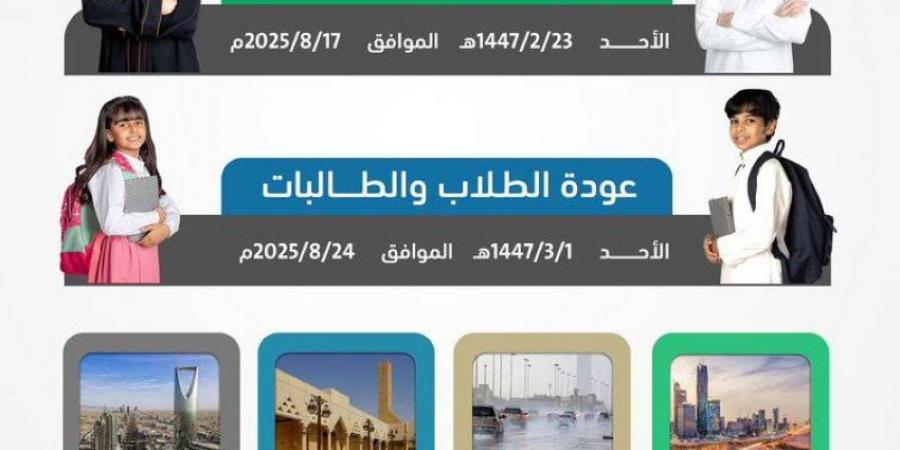 تعليم الرياض يعتمد توقيت الدوام في المدارس للعام الدراسي المقبل - الكويت الاخباري