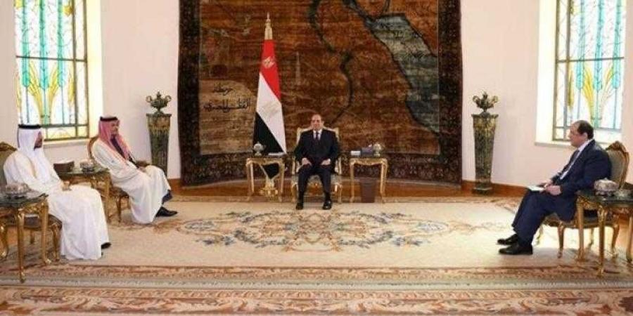 الرئيس السيسي يستقبل رئيس مجلس الوزراء وزير الخارجية بدولة قطر - الكويت الاخباري