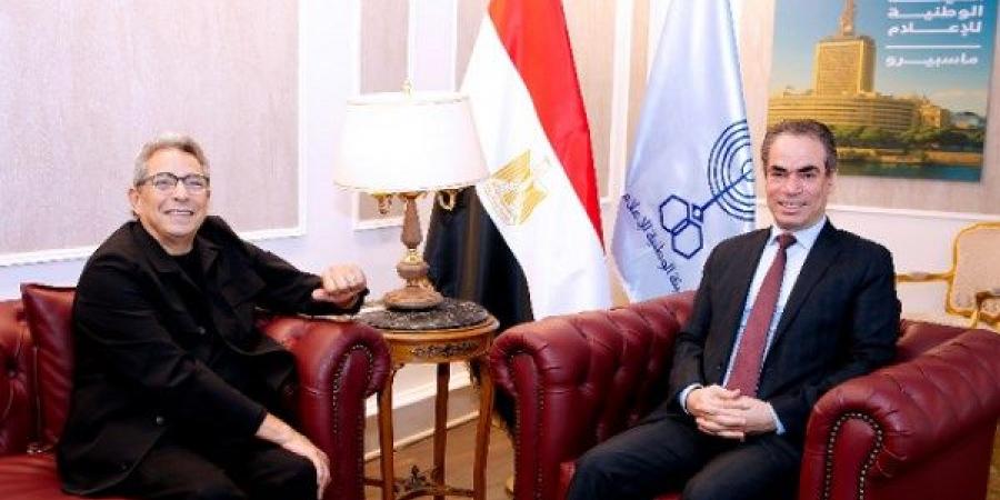 محمود سعد يزور ماسبيرو لأول مرة بعد غياب 14 عاما - الكويت الاخباري