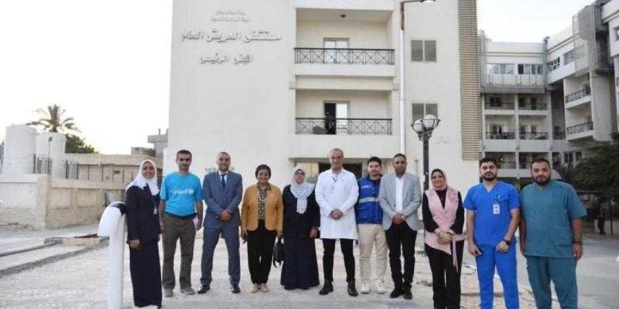 نائب وزير الصحة تتفقد مستشفى العريش العام - الكويت الاخباري