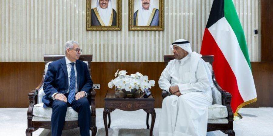 وزير الخارجية الكويتي يستقبل السفير المصري بمناسبة انتهاء فترة عمله لدى البلاد - الكويت الاخباري