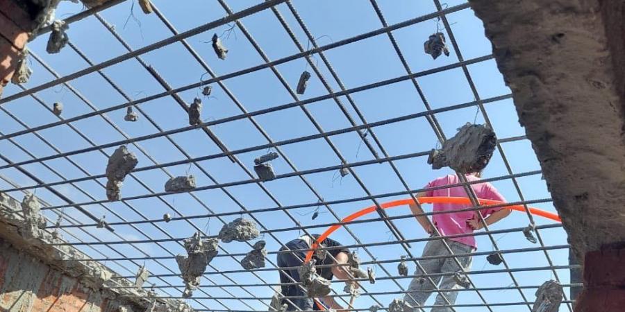 جهاز مدينة الشيخ زايد يزيل مخالفة بناء ببيت الوطن - الكويت الاخباري