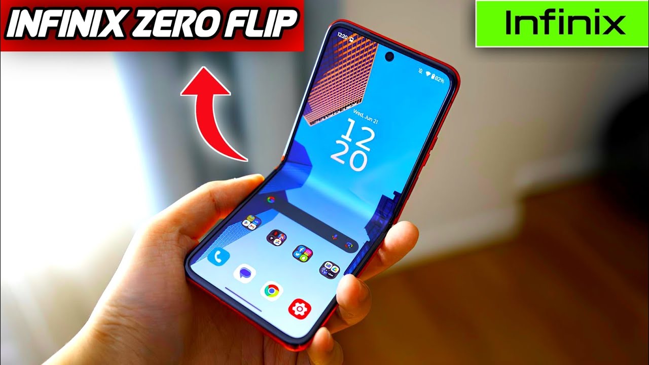 إنفينيكس تعود بقوة بهاتفها Infinix Zero Flip 5G المنافس الشرس لهواتف سامسونج وموتورولا من نفس الفئة