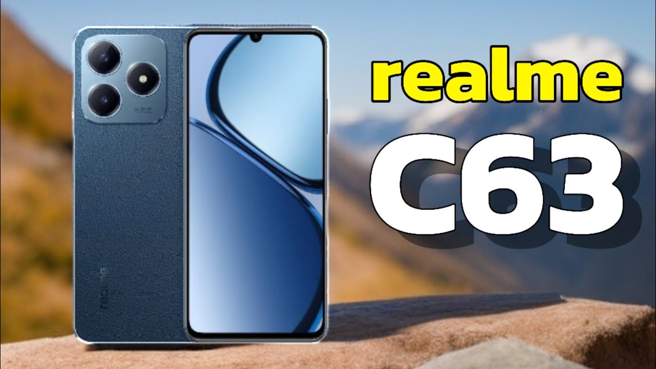 ضد الصدمات شبيه الآيفون أكتشف سعر ومواصفات Realme C63 أرخص هاتف هتلاقي فيه كل اللي عايزه