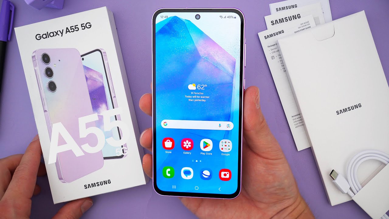 أسطورة حقيقية من سامسونج.. سعر ومواصفات Samsung Galaxy A55: أداء قوي وبطارية جبارة