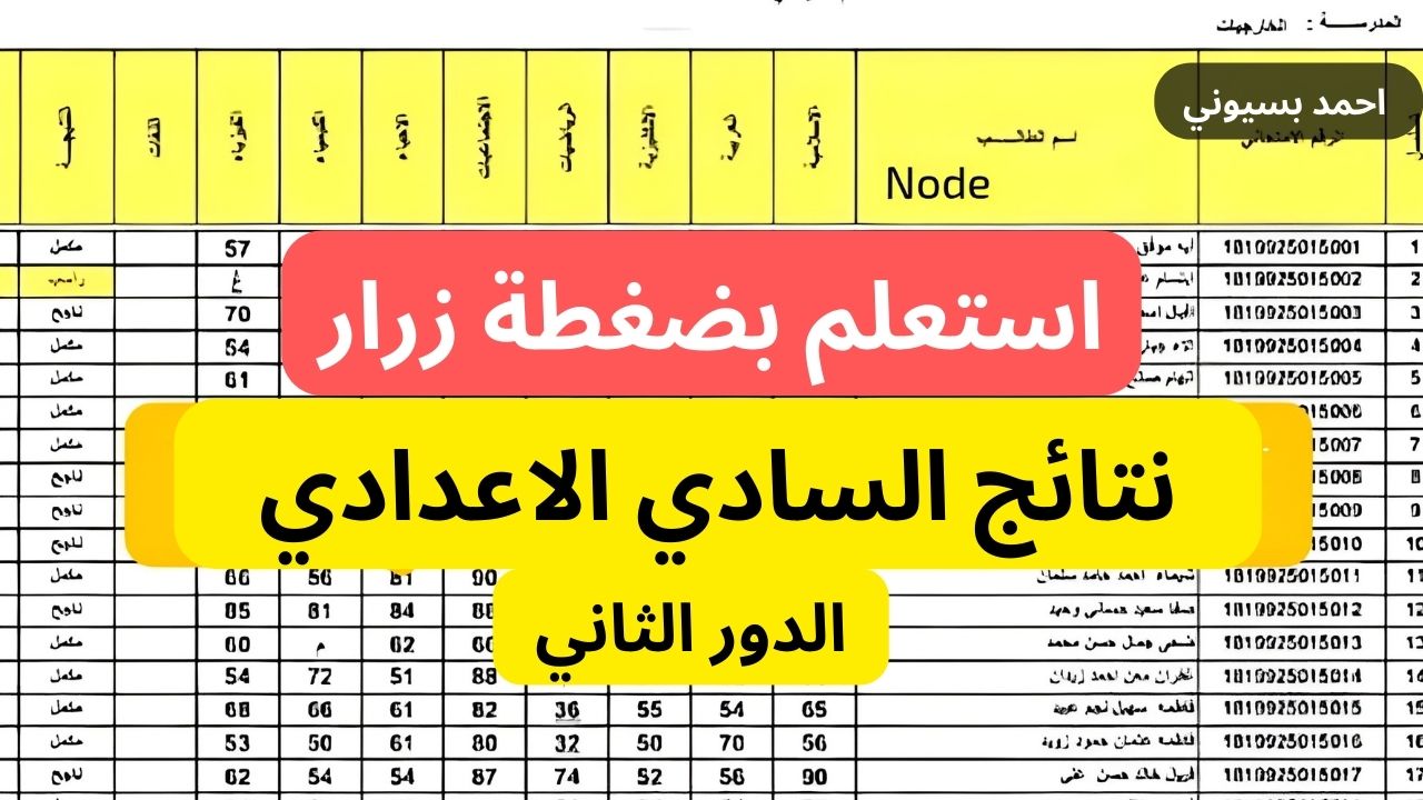 حملها PDF.. رابط نتائج السادس الإعدادي الدور الثاني 2024 جميع المحافظات الأدبي والعلمي