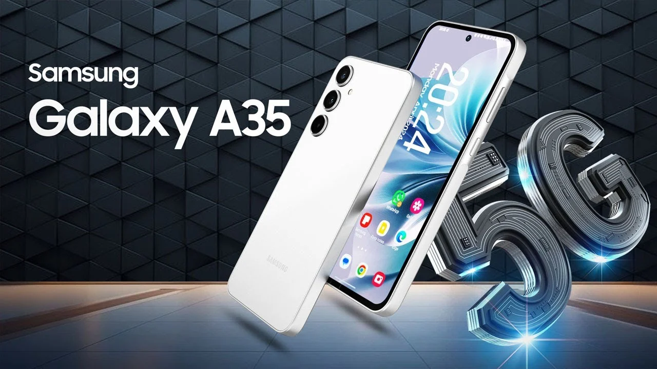 Samsung A35.. هاتف جديد من سامسونج بمواصفات متميزة وشاشة Super AMOLED كبيرة وأداء قوي ينافس في الفئة المتوسطة مع تصميم فاخر وبطارية ضخمة تضمن عمر استخدام طويل