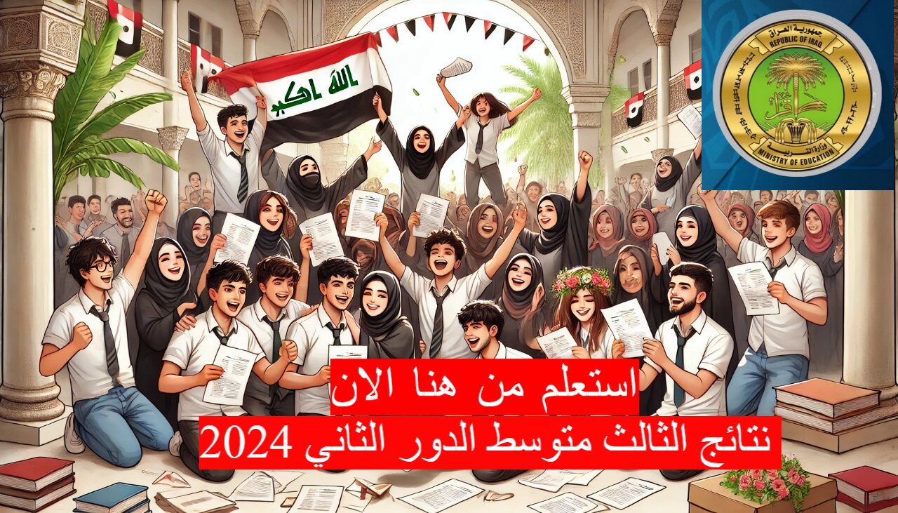 “هنا نتائج الطلاب” نتائج الثالث متوسط الدور الثاني 2024.. استعلم الان في جميع المحافظاتpdf