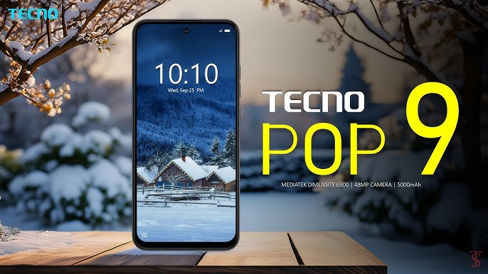 سعر ومواصفات هاتف Tecno Pop 9 5G المتميز