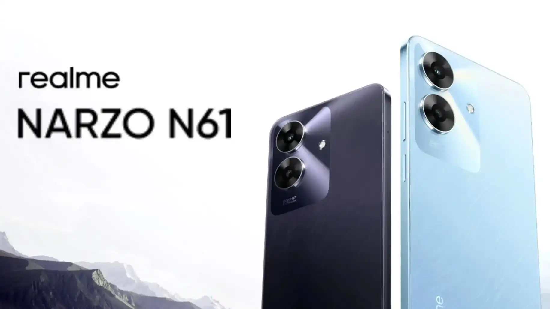 أرخص موبايل يلفت الأنظار بتصميمه الفخم أكتشف سعر ومواصفات Realme Narzo N61 المقاوم للصدمات باداء وسعر خطير