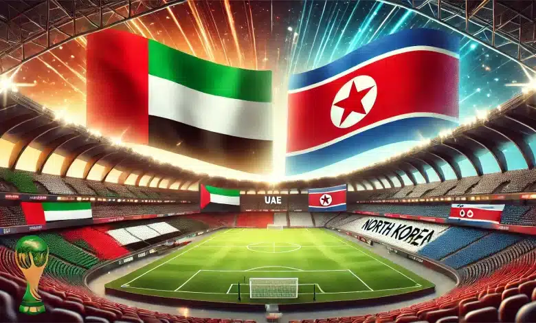 موعد مباراة الامارات وكوريا الشمالية في تصفيات أسيا لكأس العالم 2026 والقنوات الناقلة