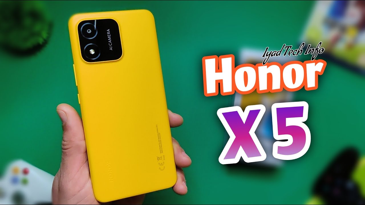 أرخص هاتف من هونر برنس الفئة الاقتصادية هاتف HONOR X5 المصمم بفخامة وأداء ملوش حل