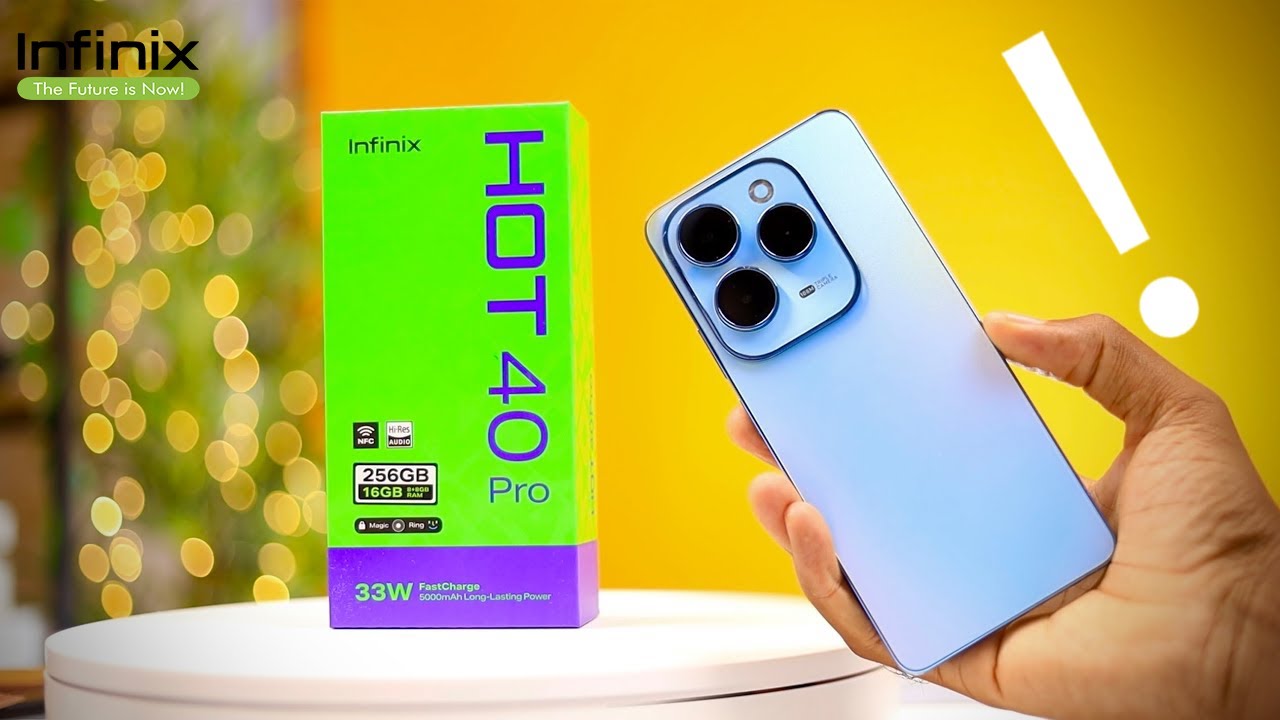 انفنكس عملت ضجة بهاتف يخطف الأنظار شبيه الآيفون هاتف Infinix Hot 40i أرخص هاتف بتصميم وأداء رائد وسعر خرافي