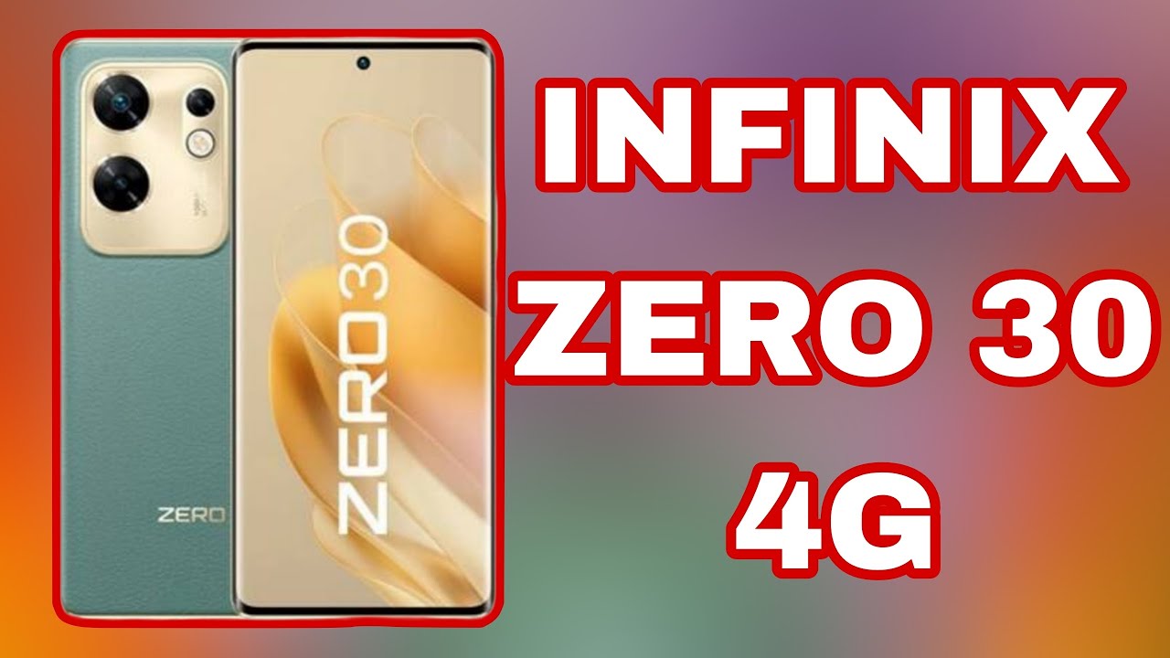 أنفنكس تدخل ساحة المنافسة بهاتفها ملك الفئة الاقتصادية Infinix Zero 30 4G الأقوي في الفئة بمزايا خرافية