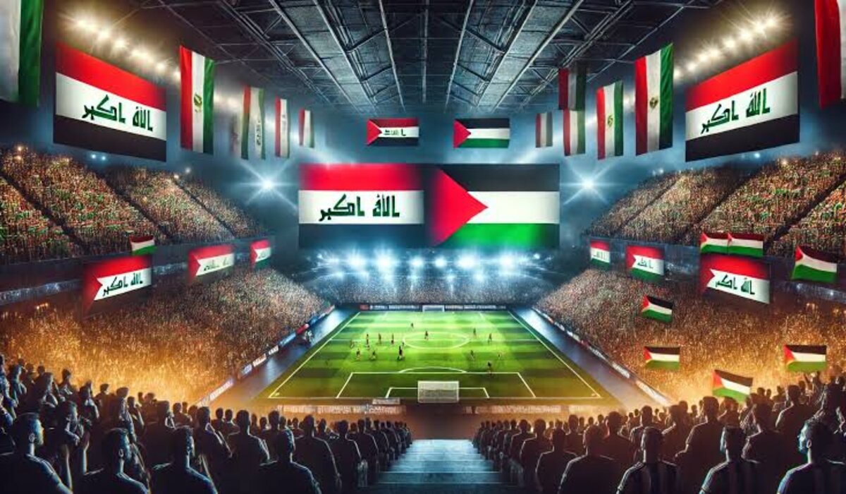 تردد القنوات الناقلة لمباراة العراق وفلسطين ضمن تصفيات كأس العالم 2026