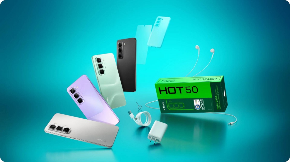 أرخص هاتف ذكي متكامل من إنفينكس Infinix Hot 50 4G.. بأقوى معالج وأدق كاميرات