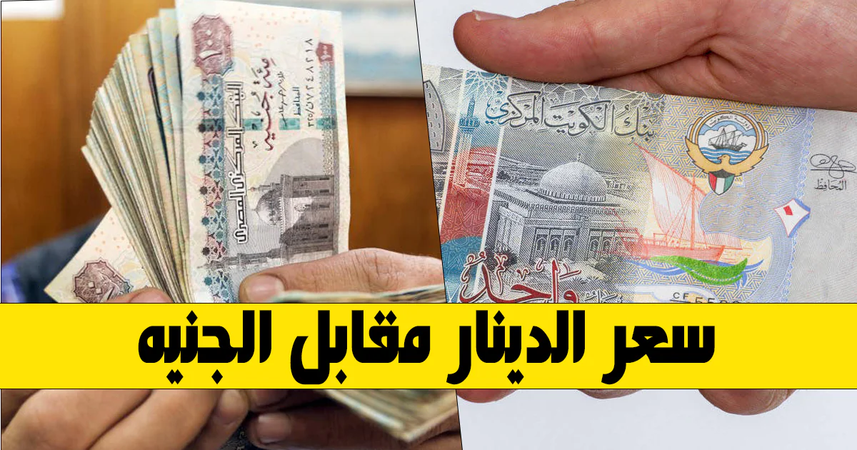 سعر الدينار الكويتي مقابل الجنيه المصري اليوم الثلاثاء 8 أكتوبر 2024 في البنوك