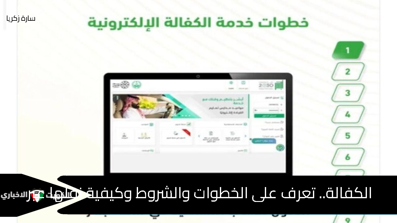 الكفالة.. تعرف على الخطوات والشروط وكيفية نقلها عبر منصة أبشر