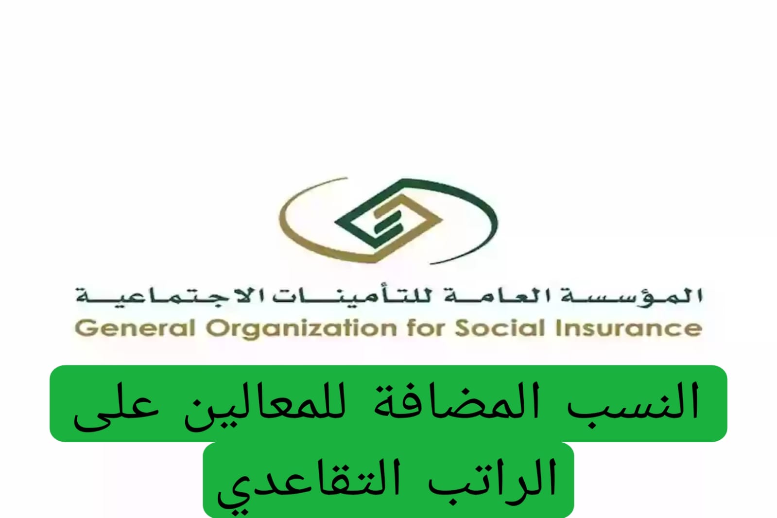 النسب المضافة إلى المعالين في السعودية تُعلن عنها التأمينات السعودية