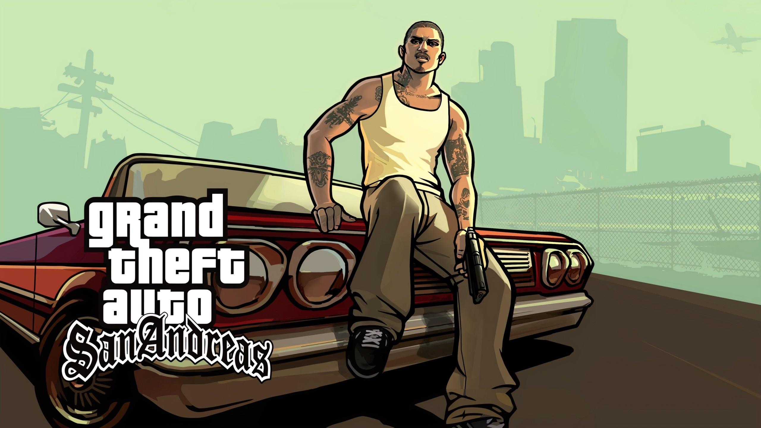 طريقة تحميل لعبة جاتا سان اندرس gta san andreas احدث إصدارات اللعبة على الكمبيوتر والاندرويد والايفون