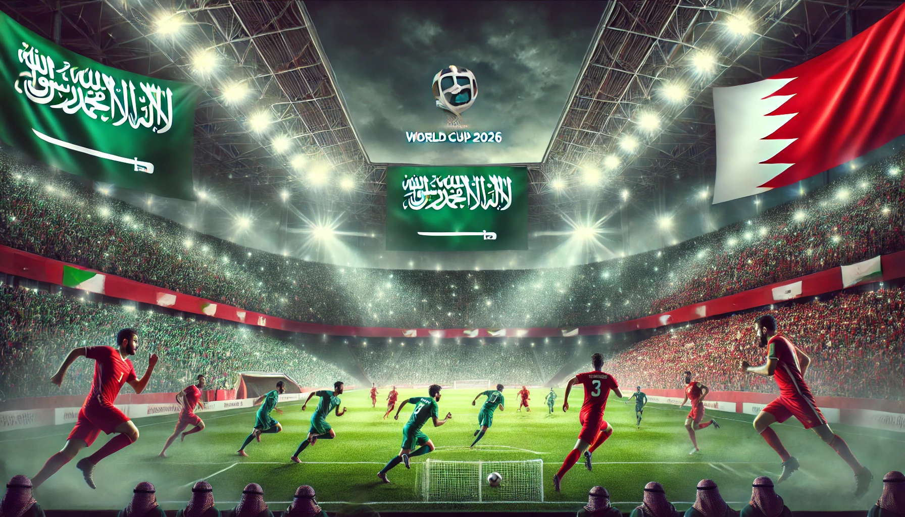 الآن استقبل تردد القنوات الناقلة لمباراة السعودية والبحرين اليوم في تصفيات كأس العالم 2026 بصوت عامر الخوذيري