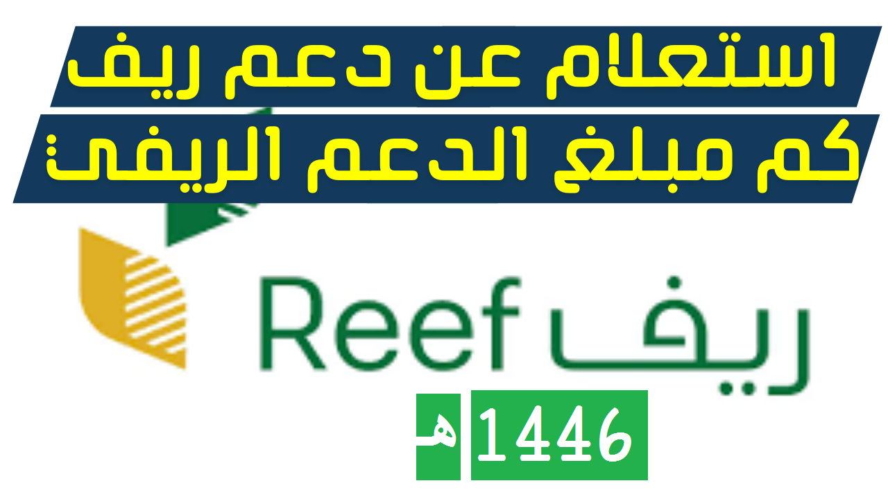 رابط الاستعلام دعم ريف 1446 واسباب ايقاف الدعم الريفي Reef gov