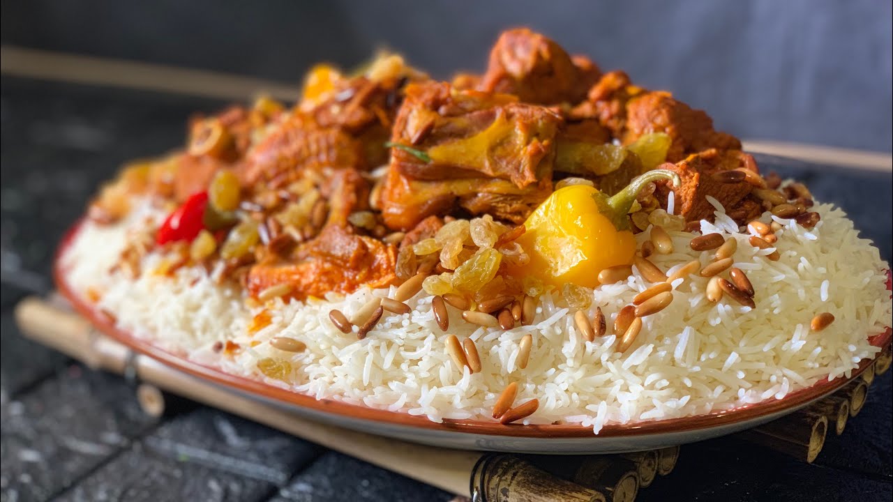 طريقة عمل الأرز المديني أجمل وصفة باللحم في فطور رمضان