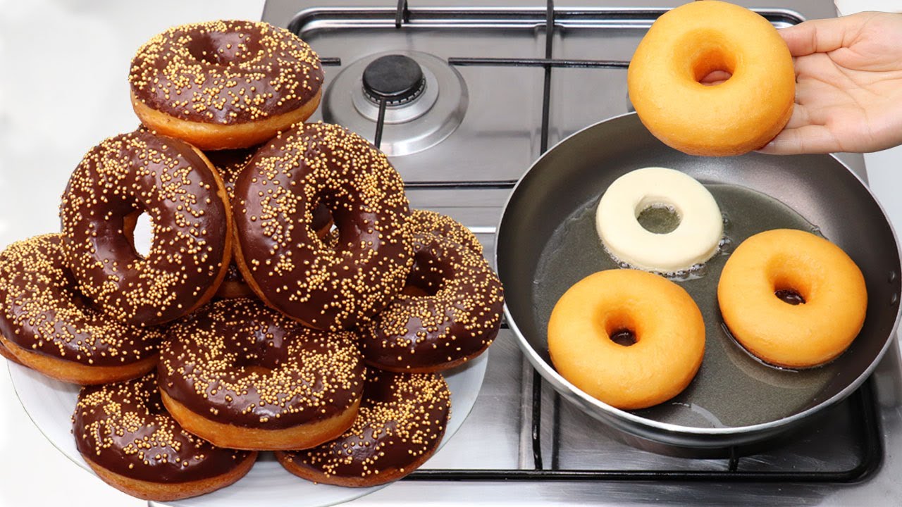 ببيضة واحدة وداعا للكسل في 5 دقائق حضري Donuts دونات المقلاة السريع الاقتصادي أحلي من المحلات