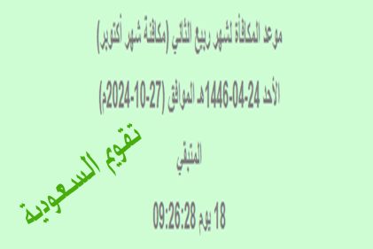 موعد صرف مكافأة الطلاب في السعودية عن شهر أكتوبر 2024