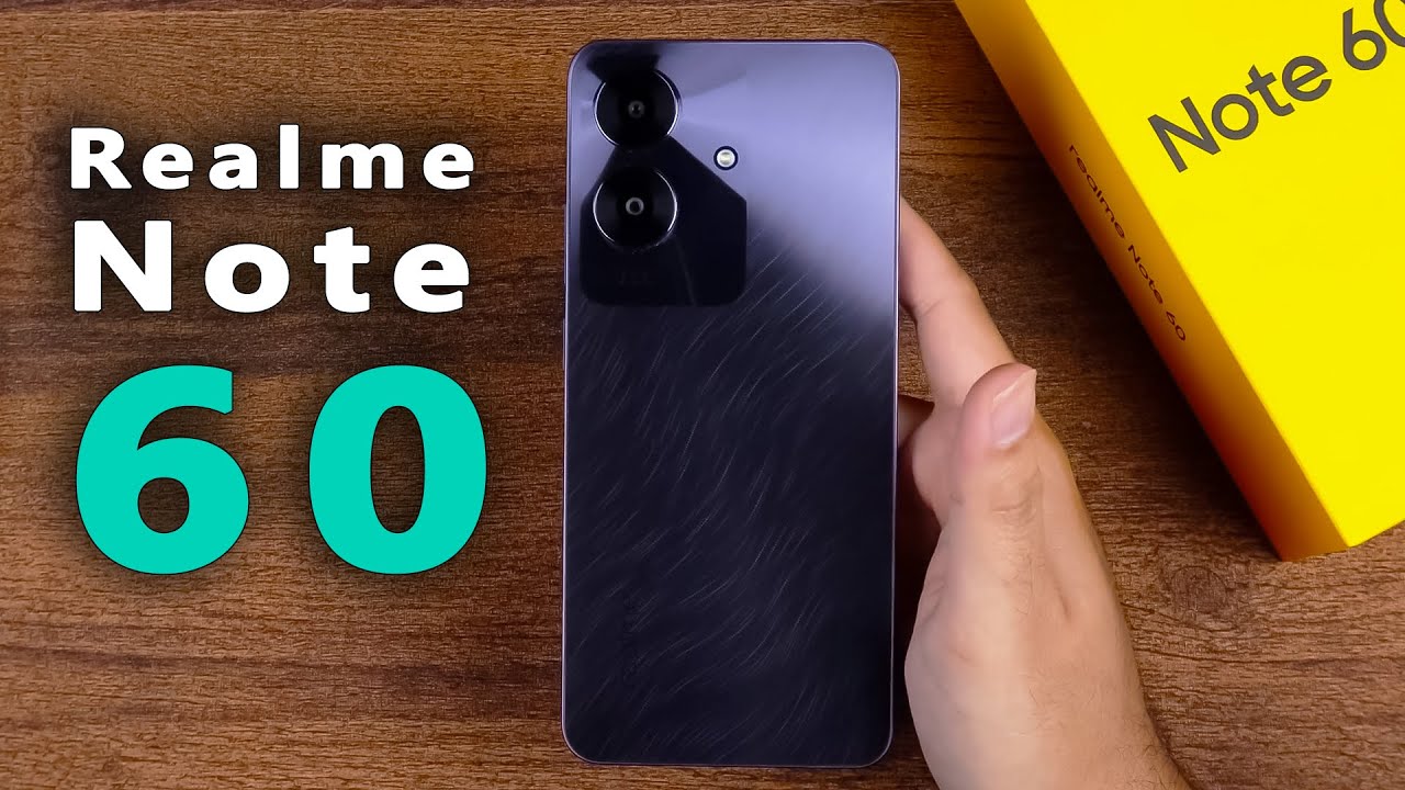 اكتشف موبايل الغلابة المصمم باحترافية… سعر ومواصفات Realme Note 60 أقوي هاتف ضد الكسر بسعر متتخيلهوش