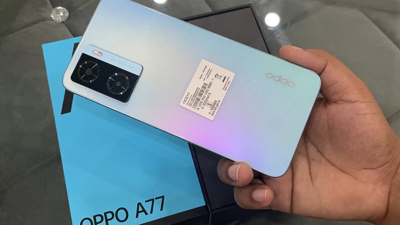 بطارية عملاقة وتصميم خرافي أكتشف سعر ومواصفات Oppo A77s أرخص هاتف بأمكانيات عالية