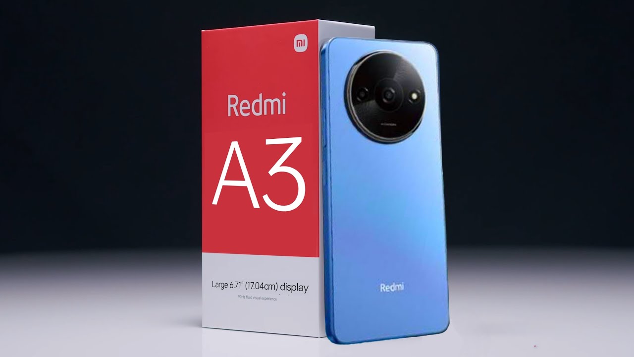 أرخص هاتف بتصميم فاخر بلا منافس شاومي تطرح هاتف Xiaomi Redmi A3 بأقوي المزايا والامكانيات الخرافية