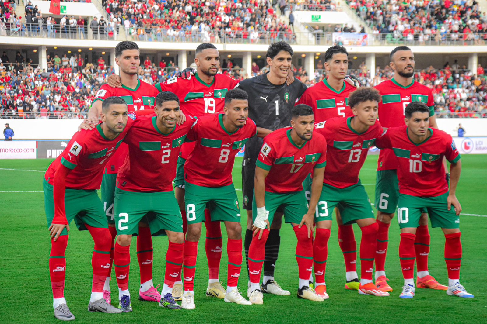 الجولة الثالثة.. موعد مباراة المنتخب المغربي وإفريقيا الوسطى في تصفيات كأس أمم إفريقيا 2024