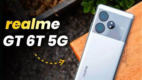 وحش ريلمي الجديد موبايل Realme GT 6T بطارية 5500 تعرف علي السعر