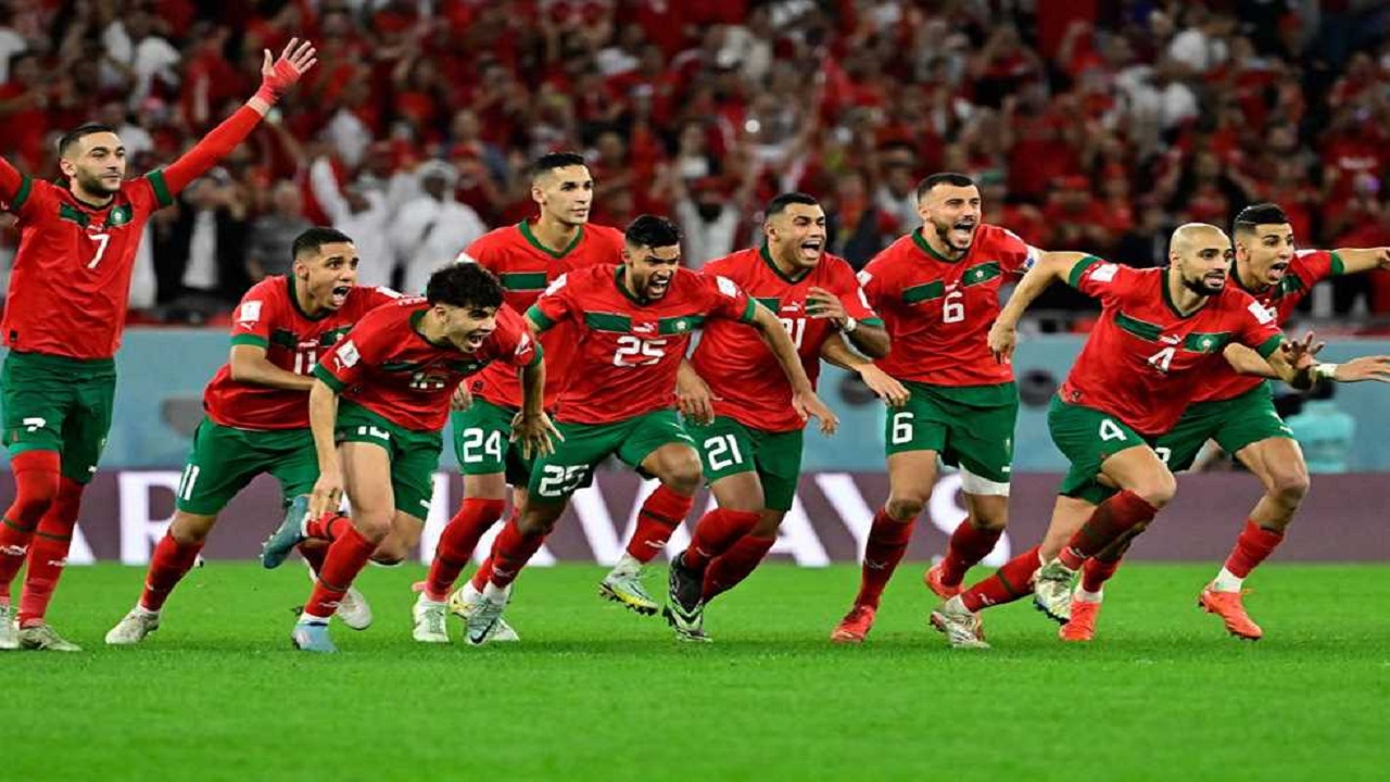  ثلاثي هجومي في تشكيل أسود الأطلس .. تشكيل المغرب امام الجابون في تصفيات أمم إفريقيا 2025