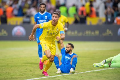 رونالدو ضد الهلال السعودي