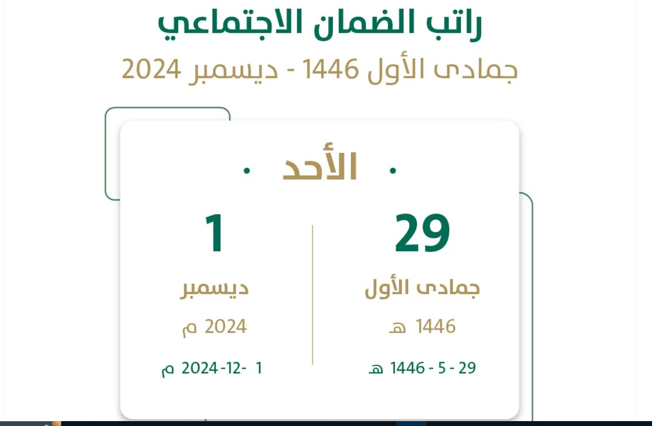 أهلية الضمان sBis.hRsd لشهر نوفمبر 2024 التحقق من أهلية الدفعة الجديدة عبر تطبيق HRSD