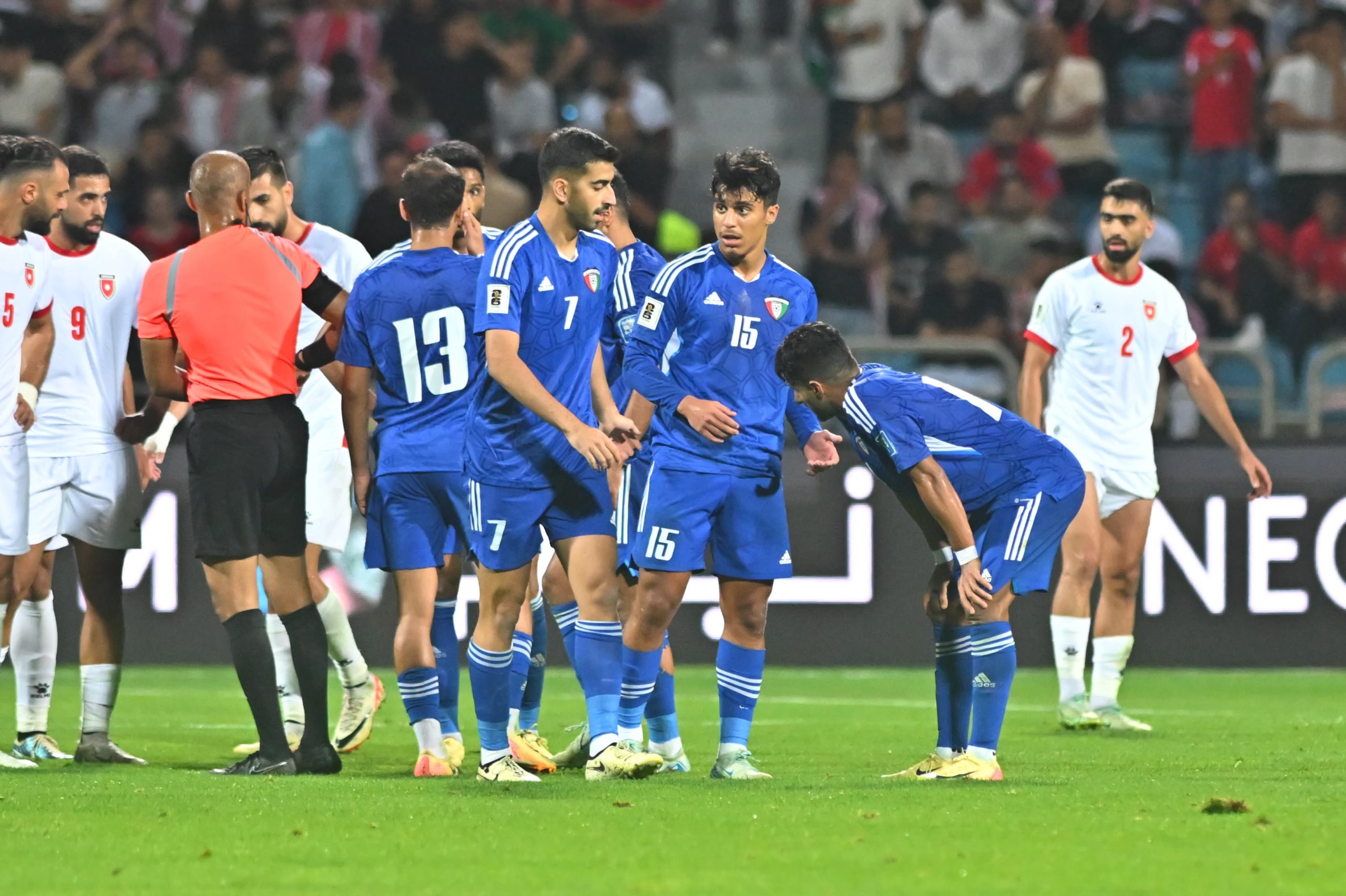 موعد مباراة الكويت والأردن في تصفيات كأس العالم 2026 والقنوات الناقلة