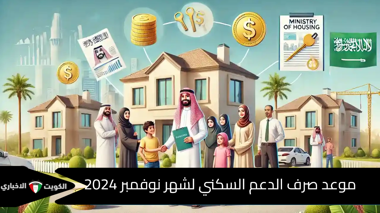 موعد صرف الدعم السكني لشهر نوفمبر 2024 وشروط استحقاق سكني