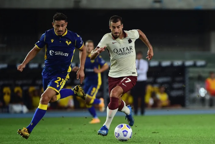 الدوري الإيطالي.. موعد مباراة روما ضد هيلاس فيرونا في “سيريا أي” الجولة الـ 10