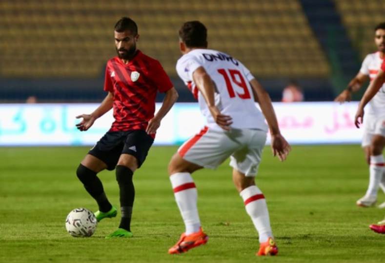 نتيجة الشوط الأول بين الزمالك وطلائع الجيش في دوري نايل