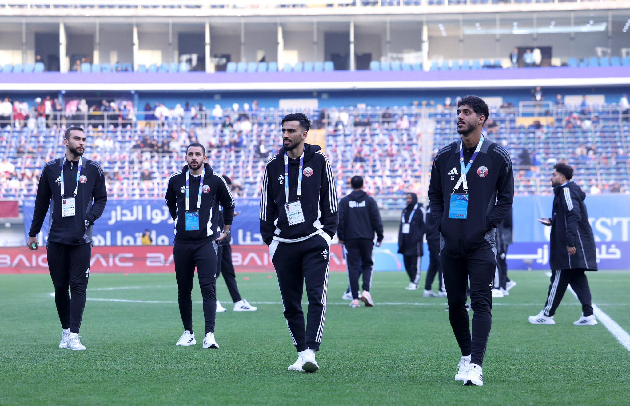 سيطرة المنتخب العنابي .. نتيجة الشوط الأول لمباراة الكويت وقطر بطولة خليجي 26