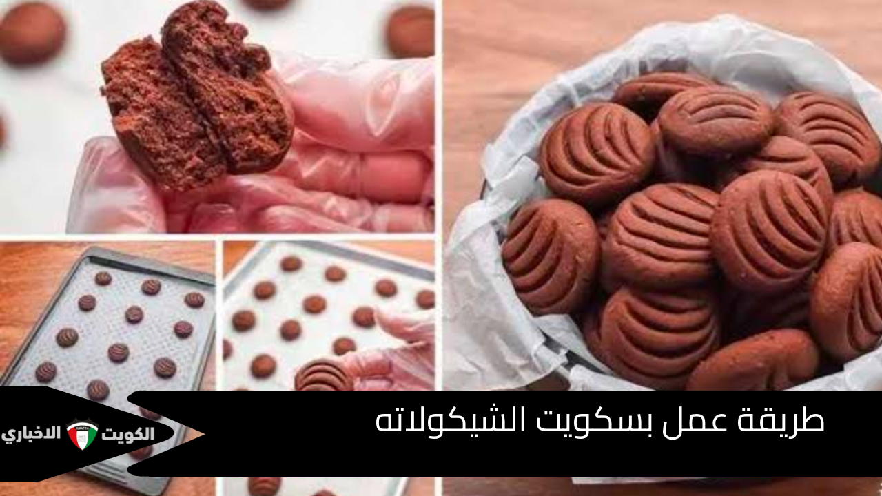 بكوب دقيق واحد اعملي أسرع بسكويت بالشيكولاته.. طريقة عمل بسكويت الشيكولاته بمكونات بسيطة وبسرعة وطعم هيفرح ولادك في أجواء الشتاء