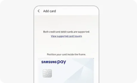 خطوات فتح حساب عبر تطبيق Samsung pay 